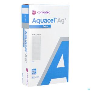 Packshot Aquacel Ag+ Extra 4 X 10cm 10 413581