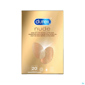 Packshot Durex Nude Condoms 20