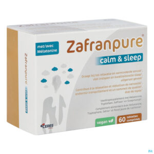 Packshot Zafranpure Calm & Sleep Comp 60