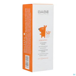 Packshot BabÉ Pediatric Sunscreen Lotion Baby Ip50+ 100ml
