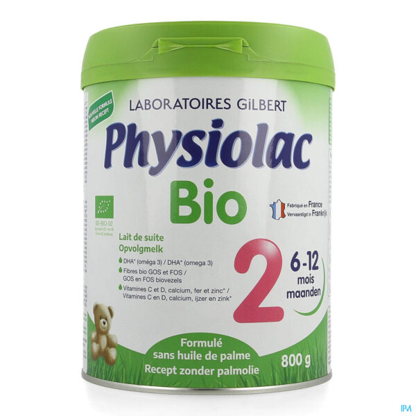 Packshot Physiolac Bio 2 Poedermelk Nf 800g