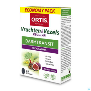 Packshot Ortis Vruchten & Vezels Regular Ecopack Comp 45