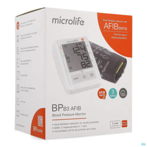 Packshot Microlife Bpb3 Afib Pc Bloeddrukmeter Arm Otc Sol