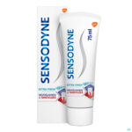 Productshot Sensodyne Gev.tandvlees Tandpasta Extra Fresh 75ml