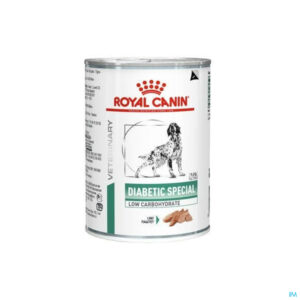 Packshot Royal Canin Dog Diabetic Spec Low Carbo.wet12x410g