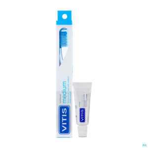 Productshot Vitis Medium Tandenborstel