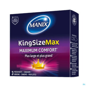 Packshot Manix King Size Max Condomen 3