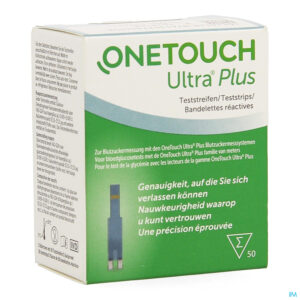 Packshot OneTouch Ultra Plus Teststrips (50)