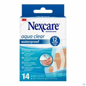 Packshot Nexcare 3m Aqua Clear Wtp Assortiment 14