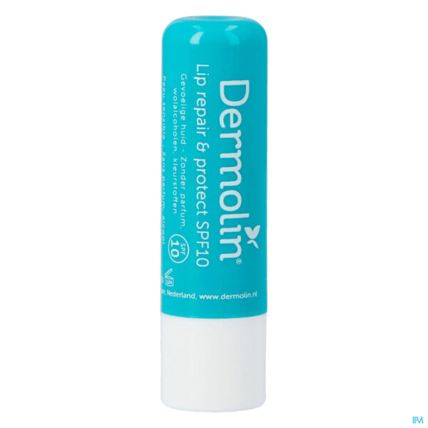 Packshot Dermolin Lip&repair&protect Ip10 4,8g