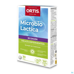Packshot Ortis Microbio Lactica Comp 30