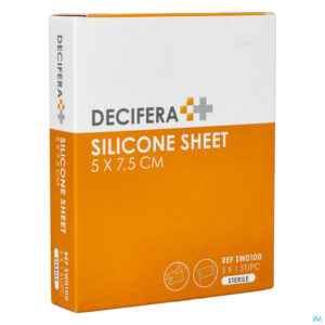 Packshot Decifera Silicone Sheet 5x 7,5cm 5
