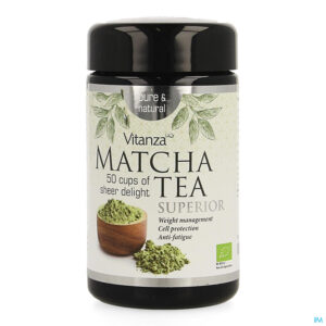 Packshot Vitanza Hq Superior Matcha Tea Pdr 50g