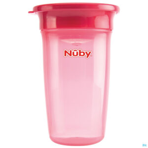 Productshot Nuby 360° Wonder Cup 300ml Roze 6m+