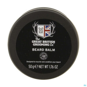 Packshot Great British Grooming Beard Balm 50g