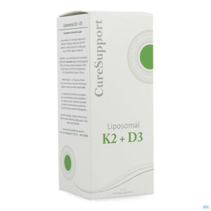 Packshot Curesupport Liposomal K2 + D3 60ml