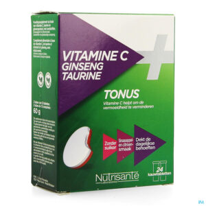 Packshot Vitamine C Ginseng Taurine Comp 2x12