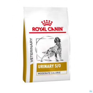 Packshot Royal Canin Dog Urinary S/o Mod Cal Dry 6,5kg