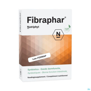 Packshot Fibraphar Caps 30 Nutriphyt