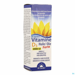 Packshot Vitamine D3 Forte Fl 20ml