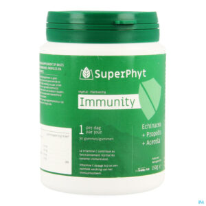 Packshot Superphyt Immunity +12j Gummies 50x3g