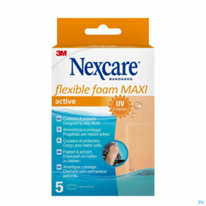 Packshot Nexcare 3m Flexible Foam Maxi Active 5