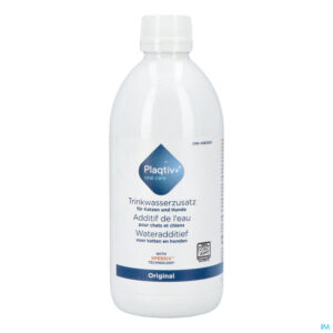 Packshot Plactiv+ Oral Care Water Additive Original 500ml