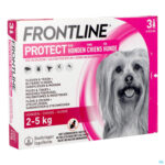 Packshot Frontline Protect Spot On Opl Hond 2-5kg Pipet 3