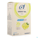 Packshot 6d Sixd Energy Gel Lemon 6x40ml