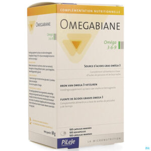 Packshot Omegabiane Omega 3-6-9 Caps 100