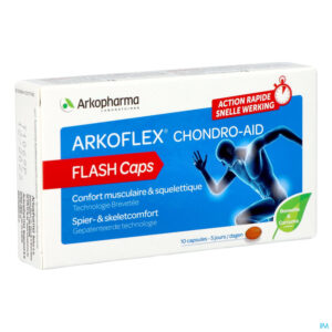 Packshot Arkoflex Chondro-aid Flash Caps 10