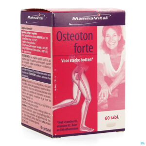 Packshot Mannavital Osteoton Forte Comp 60