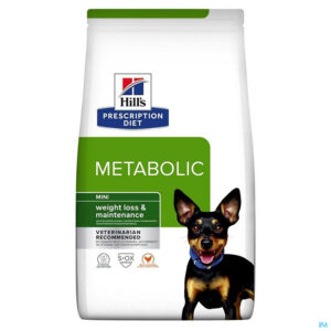 Packshot Prescription Diet Canine Metabolic Mini 1kg