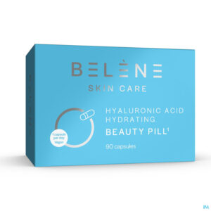 Packshot Belene Hyaluronic Acid Hydra. Beautypill Caps 90