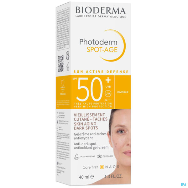 Packshot Bioderma Photoderm Spot Age Ip50+ Tube 40ml Nf