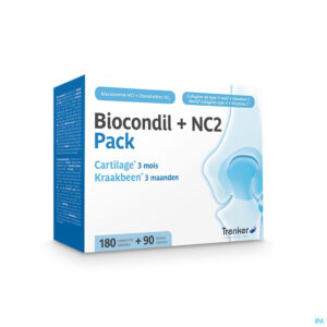 Packshot Biocondil Nc2 Filmomh Tabl 180 + Caps 90 Nf