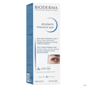 Packshot Bioderma Atoderm Intensive Eye Creme Tube 100ml