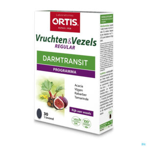 Packshot Ortis Vruchten & Vezels Regular Comp 30