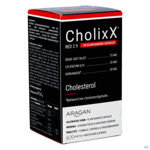Packshot Cholixx Red 2.9 Caps 120