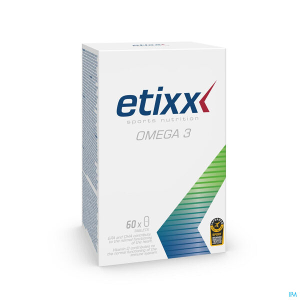 Packshot Etixx Omega 3 Softgels 60