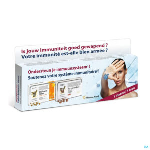 Packshot Immunity Pharma Nord 1 Maand Tabl 30 + Caps 40