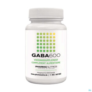 Packshot Gaba 600 V-caps 60 Pharmanutrics