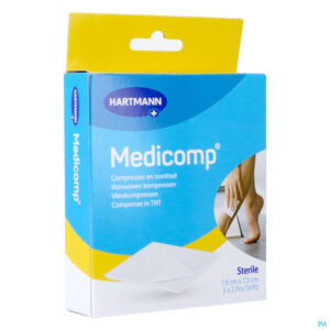 Packshot Medicomp Compress Selfcare 7,5x7,5cm 5x2