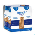 Packshot Fresubin 3.2kcal Drink Cappucino 4x125ml