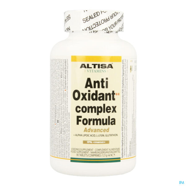 Packshot Altisa A/oxidant Complex Formula Adv Comp 90