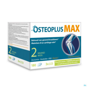 Packshot Osteoplus Max 2 Maand Comp 180