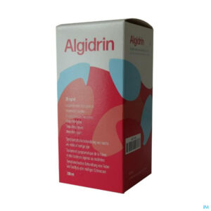 Packshot Algidrin 20mg/ml Orale Susp Siroop 200ml