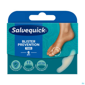 Packshot Salvequick Blister Prevention Tenen 6