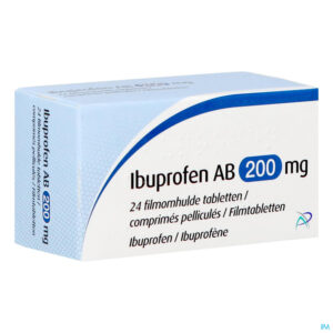 Packshot Ibuprofen Ab 200mg Filmomh Tabl 24