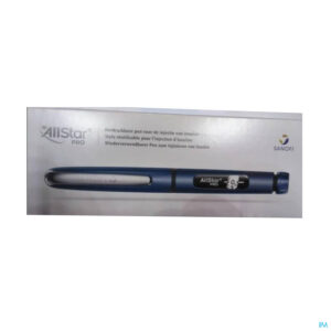 Packshot Allstar Pro Injectie Pen Herbruik.insuline Blauw 1